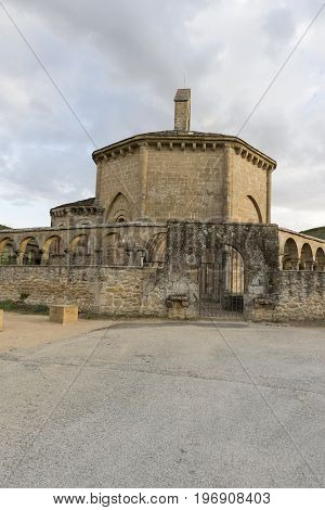 Hermitage Of Santa Maria De Eunate In Navarre