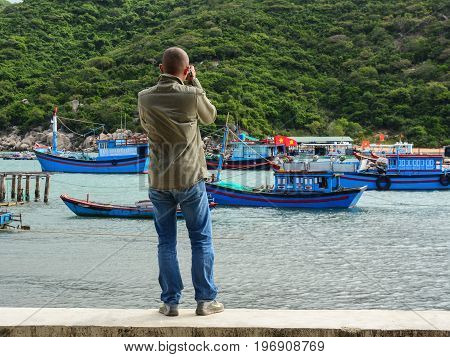 Fishing Village In Phan Rang, Vietnam