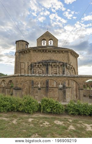 Hermitage Of Santa Maria De Eunate In Navarre