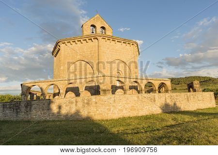 Hermitage Of Santa Maria De Eunate In Navarre