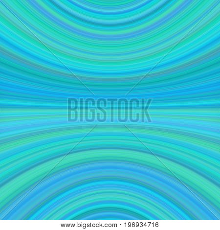 Symmetrical abstract dynamic background from thin curved lines in light blue tones - vector graphic design