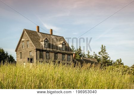 Olsen House, a Colonial New England style saltwater farmhouse, depicted in Christina's World