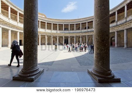 Alhambra Of Granada, Andalusia, Spain