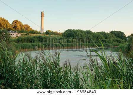 Lithuanian Rural Scenery In The Evening