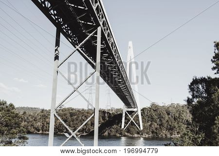 Batman Bridge By The Tamar River Near Sidmouth.