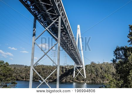 Batman Bridge By The Tamar River Near Sidmouth.