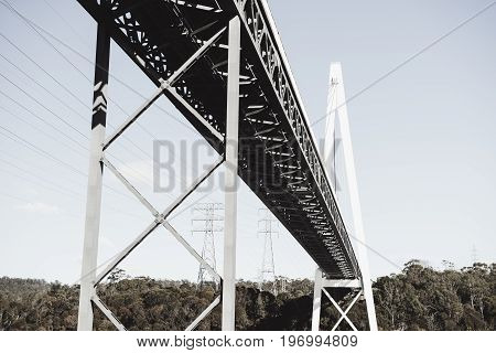Batman Bridge By The Tamar River Near Sidmouth.