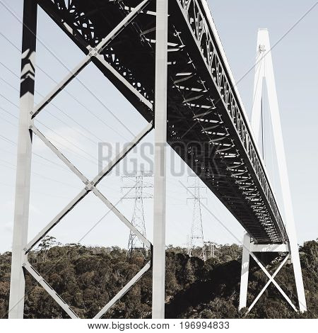 Batman Bridge By The Tamar River Near Sidmouth.