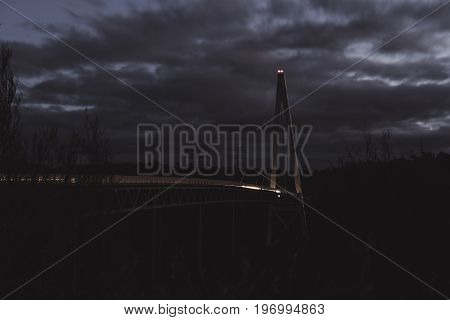 Batman Bridge By The Tamar River Near Sidmouth.