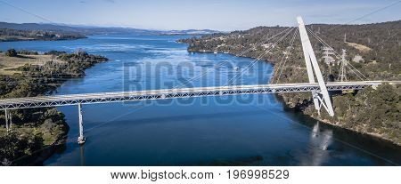 Batman Bridge By The Tamar River Near Sidmouth.