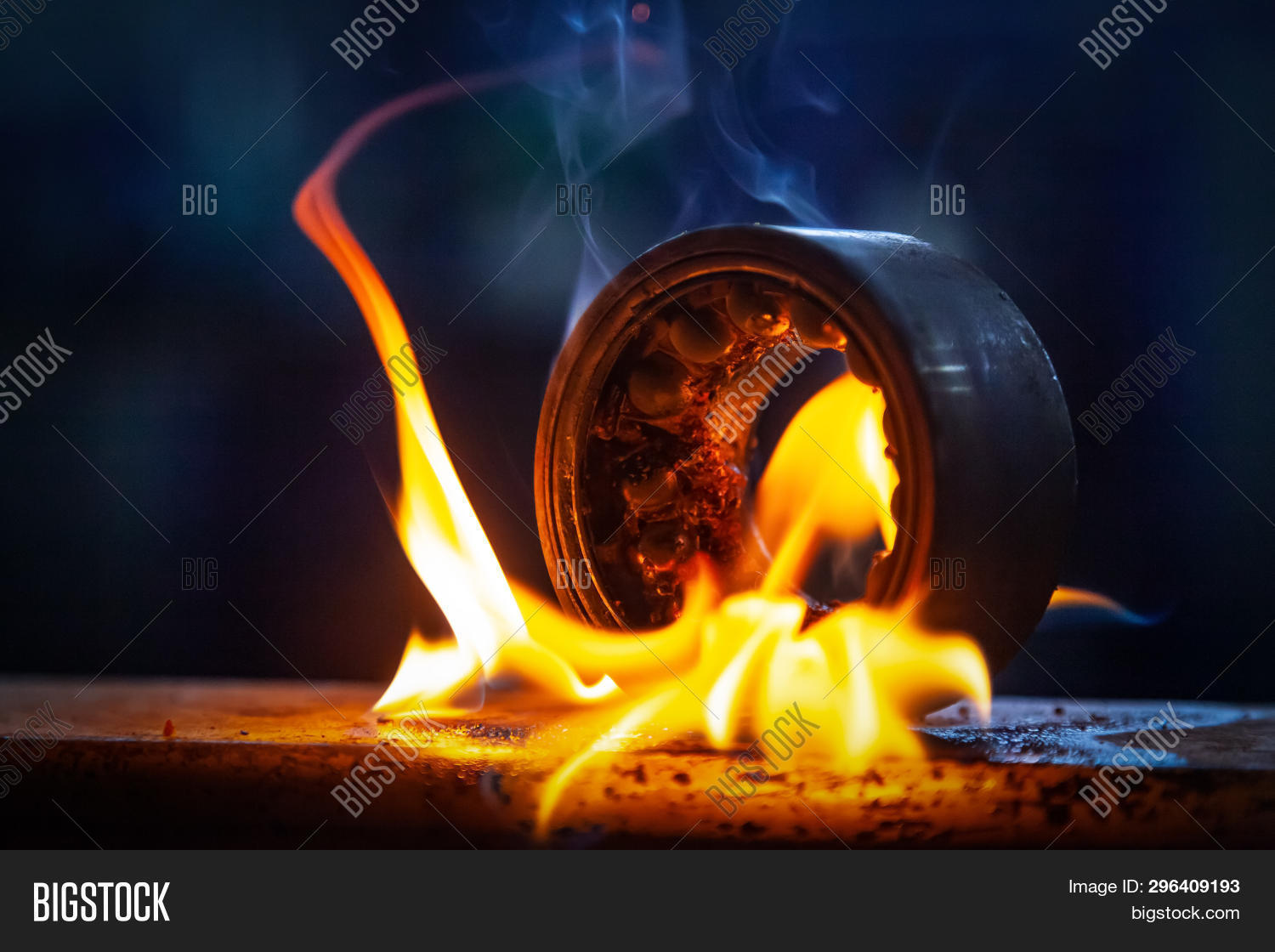 Close Burning Image & Photo (Free Trial) Bigstock