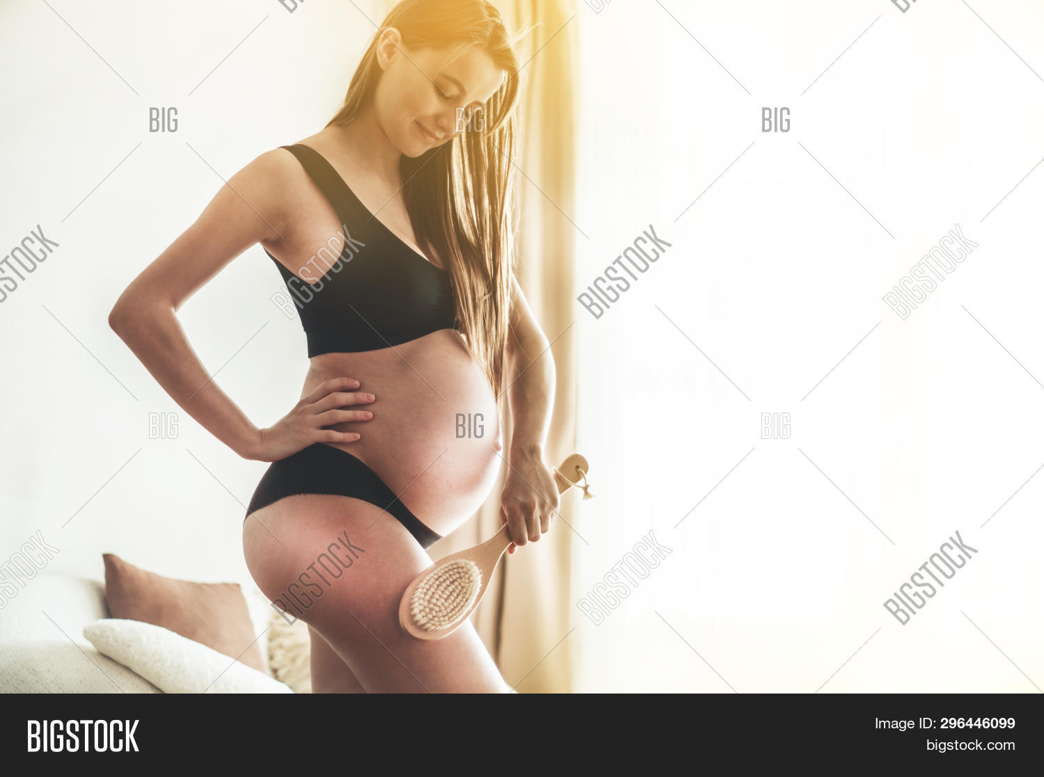 Pregnancy Dry Massage Image & Photo (Free Trial) Bigstock