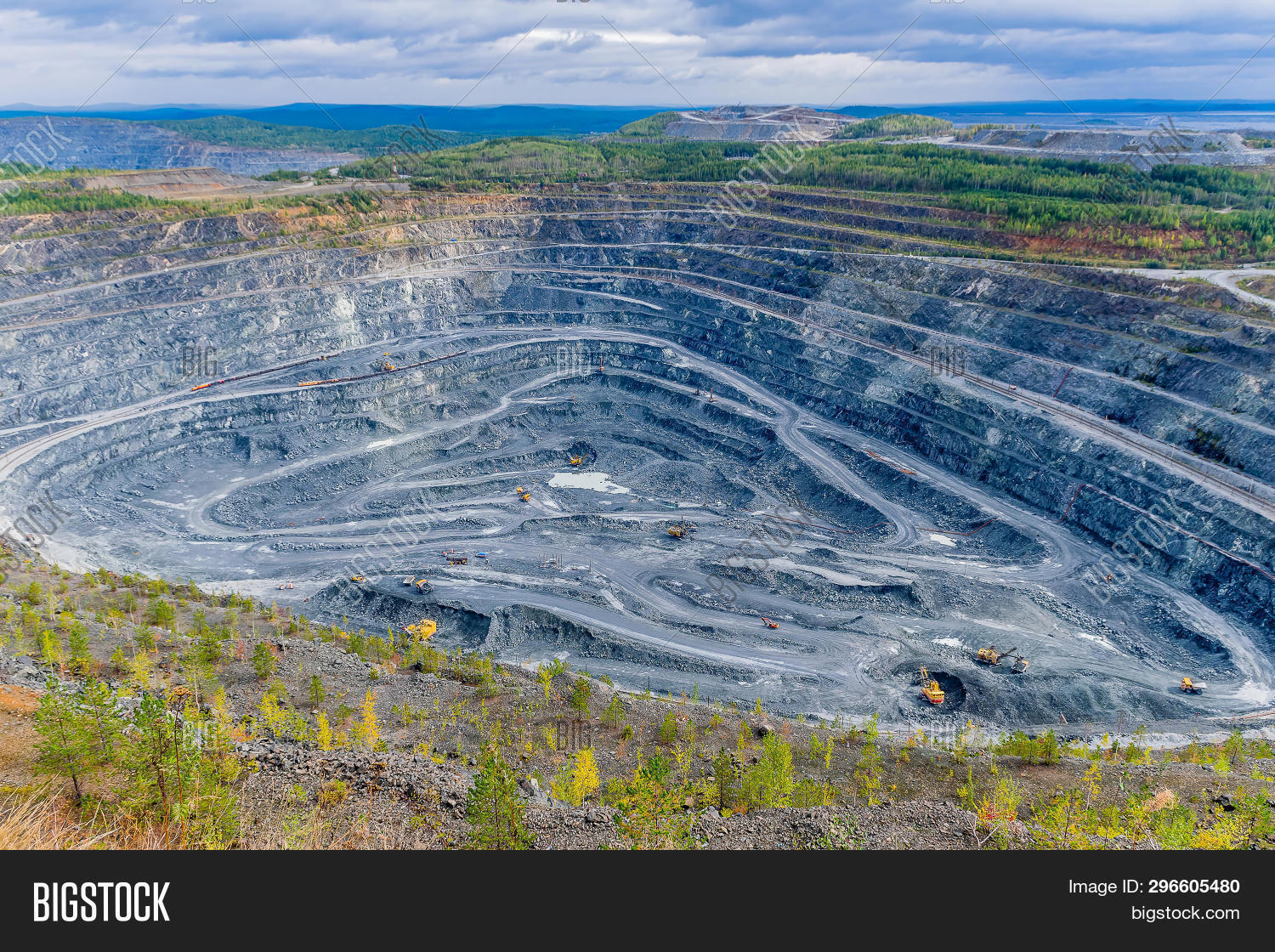 Opencast Mining Quarry Image & Photo (Free Trial) Bigstock