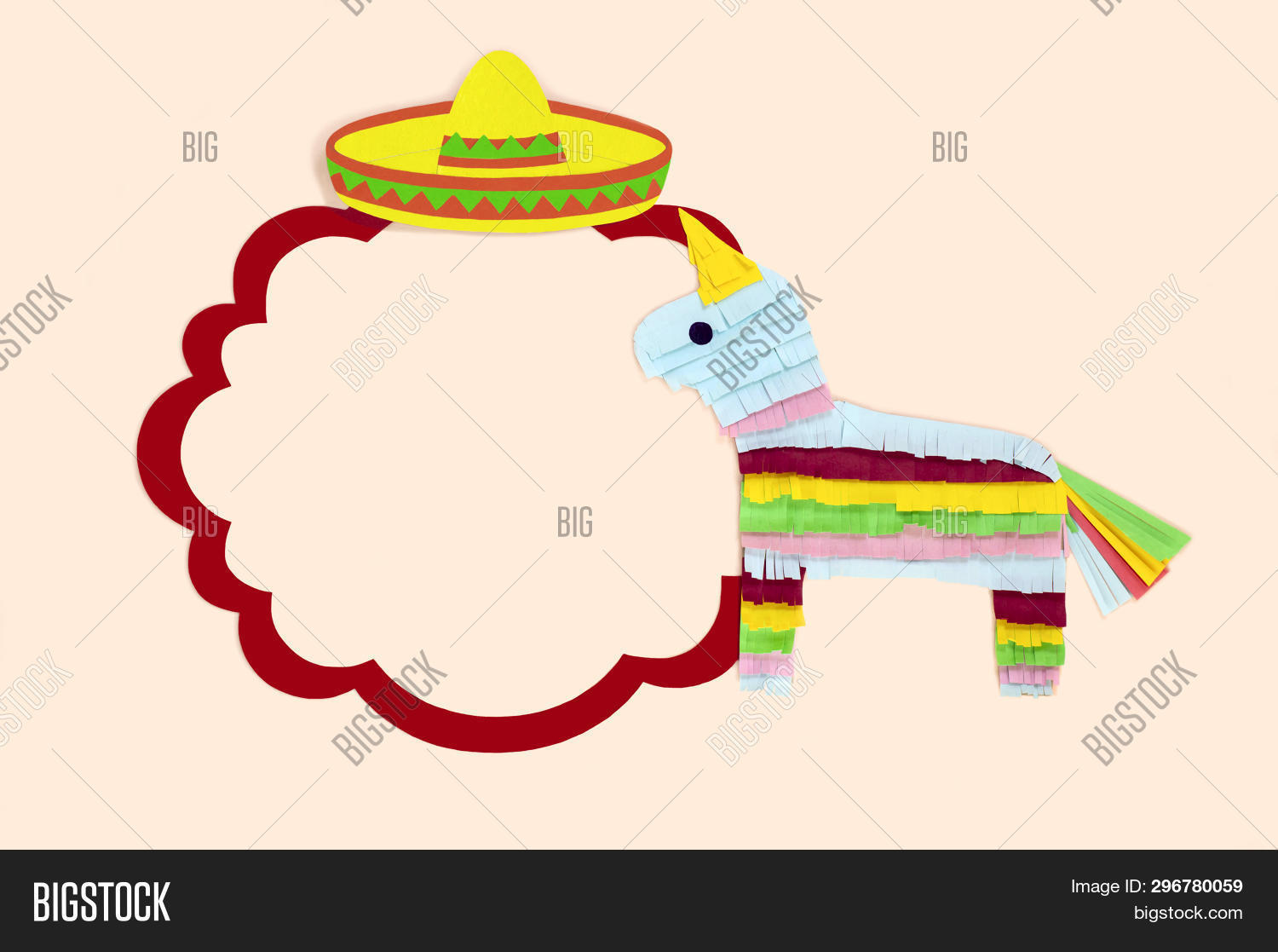 Frame Sombrero Pinata Image & Photo (Free Trial) | Bigstock