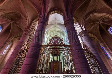 Cathedral Saint Gervais Saint Protais In Soissons, France