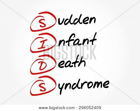 Sids - Sudden Infant Death Syndrome Acronym, Concept Background