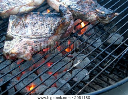 Szög a T-Bone Steak, grill
