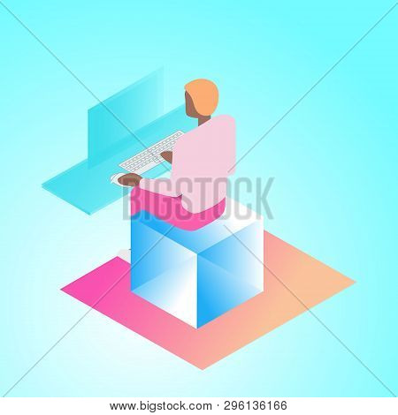 Isometric 3d Illustration For Ux Ui Web Page Or App