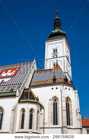 The Iconic Historical Church Of Saint Mark First Built On The 13Th Century And Reconstructed On The