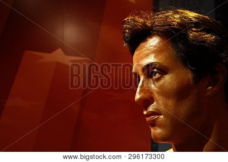 Los Angeles, Usa - Oct 08, 2015: Sylvester Stallone As Rocky Balboa In Madame Tussauds Hollywood Wax