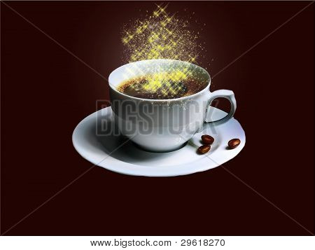 コーヒーを一杯