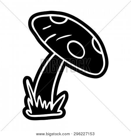 cartoon icon of a toad stool