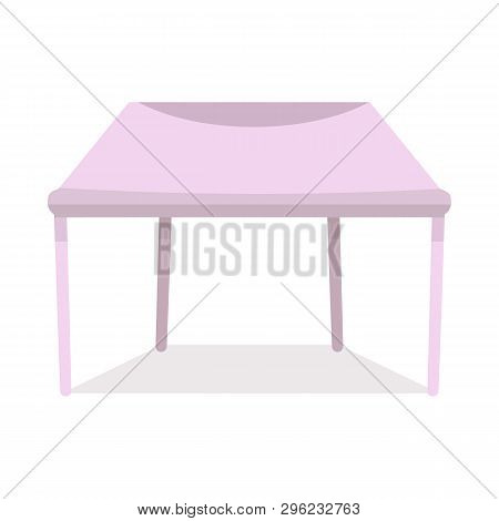 Vector Design Of Canopy And Tent Icon. Set Of Canopy And Cover Stock Vector Illustration.