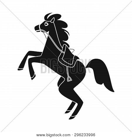 Vector Design Of Horse And Animal Logo. Collection Of Horse And Running Vector Icon For Stock.