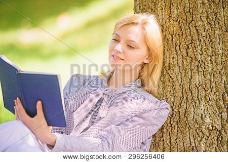 Self Improvement Book. Self Improvement And Education Concept. Business Lady Find Minute To Read Boo
