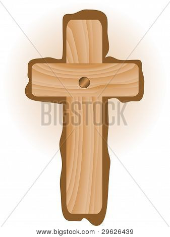 Cruz de madeira