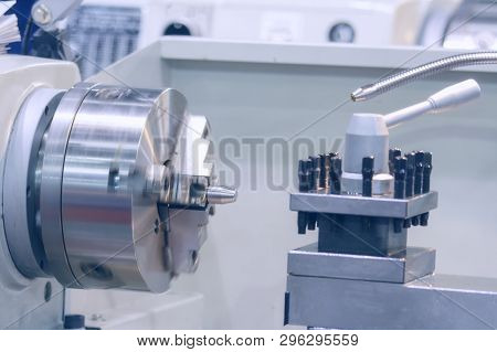 Cnc Turning Machine Spindle And Lathe Workshop