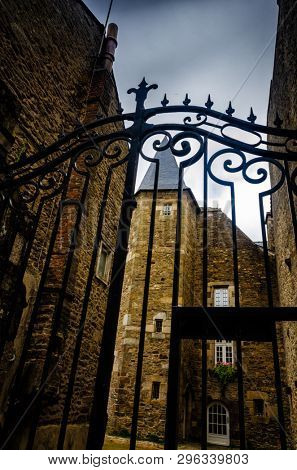 Dinan is one of the most attractive and best preserved small towns in Brittany, France, with ramparts, half-timbered houses, port and cobbled streets filled with art galleries and craft shops