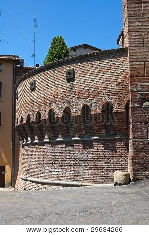 มุมมองของ Dozza Emilia-Romagna อิตาลี