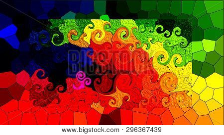 Beautiful Rainbow Colour Web Background  Texture Designn.