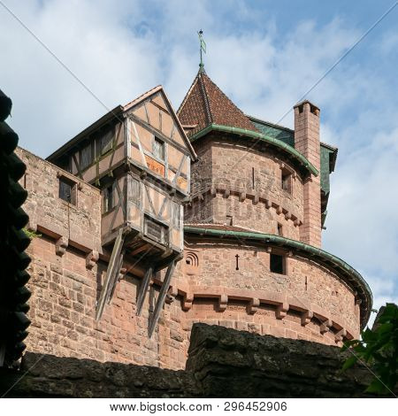 An image of the Haut-Koenigsbourg in France