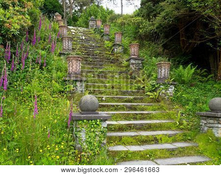 Bantry House In Bantry County Cork, Ireland.the Origins Of This House Date Back To 1765 And Has Been
