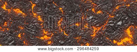 Seamless Magma- Large File. Destroy Molten- Fluid Metal