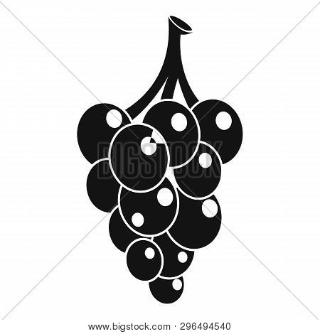 Grape Icon. Simple Illustration Of Grape Icon For Web