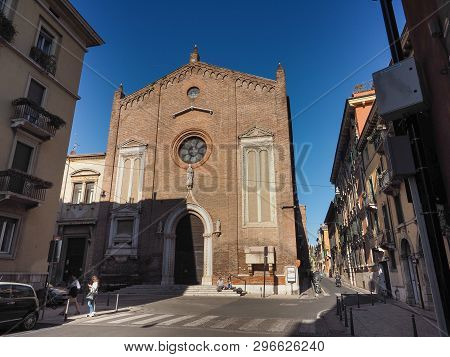 Santa Eufemia Church In Verona