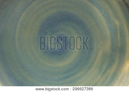 Background Of Old Pottery With Molds Of Mint