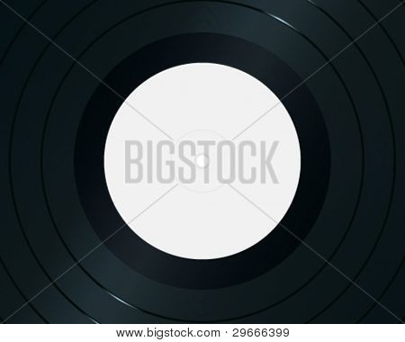 Gros plan de microsillons. Illustrations vectorielles haute-détaillées.