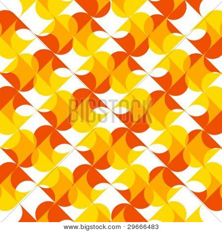 Fond graphique de vecteur avec des cœurs.