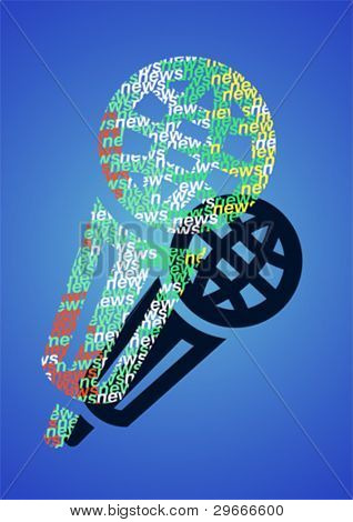 Affiche de nouvelles.