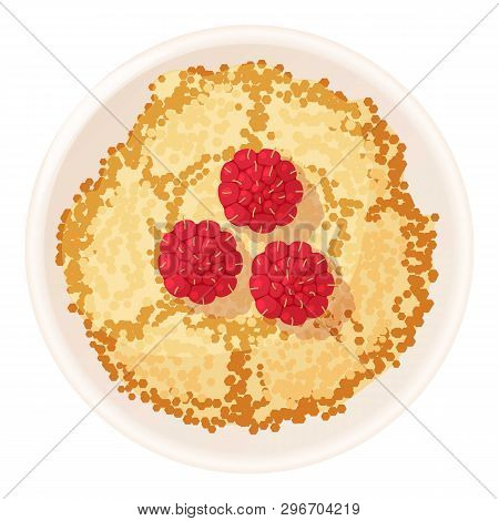 Bulk Pie Icon. Cartoon Illustration Of Bulk Pie Icon For Web