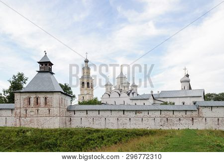 Ancient Spaso-prilutsky (savior-priluki) Monastery In Vologda, Northern Russia