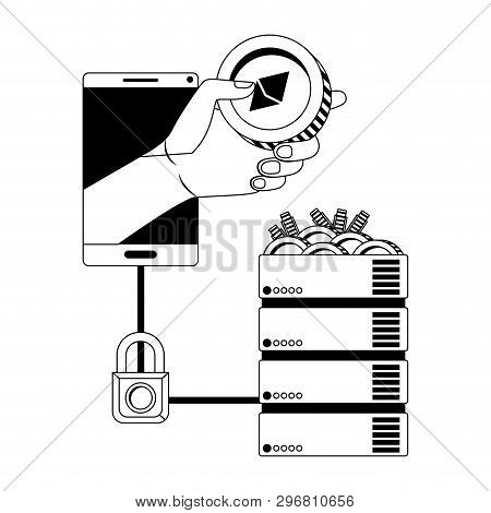 Cryptocurrency Etherum Coins Set Icons Vector Illustration Design