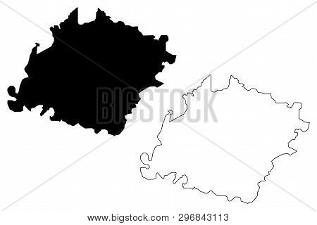 Ibb Governorate (governorates Of Yemen, Republic Of Yemen) Map Vector Illustration, Scribble Sketch 