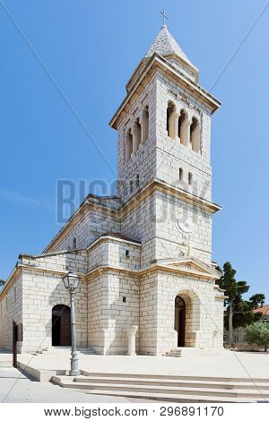 Pakostane, Croatia, Europe - Beautiful Old Church Architecture At Pakostane