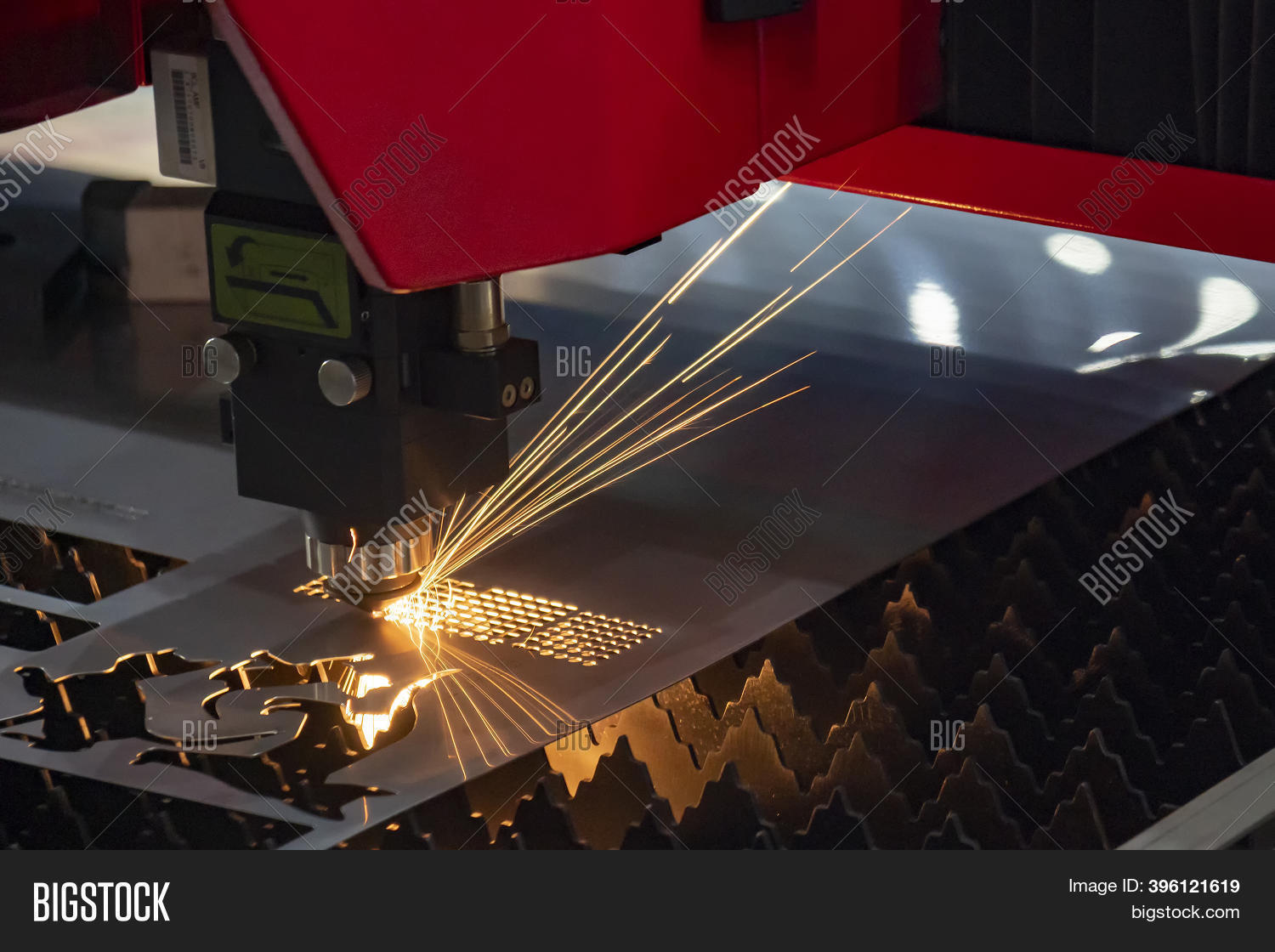 Fiber Laser Cutting Image & Photo (Free Trial) Bigstock