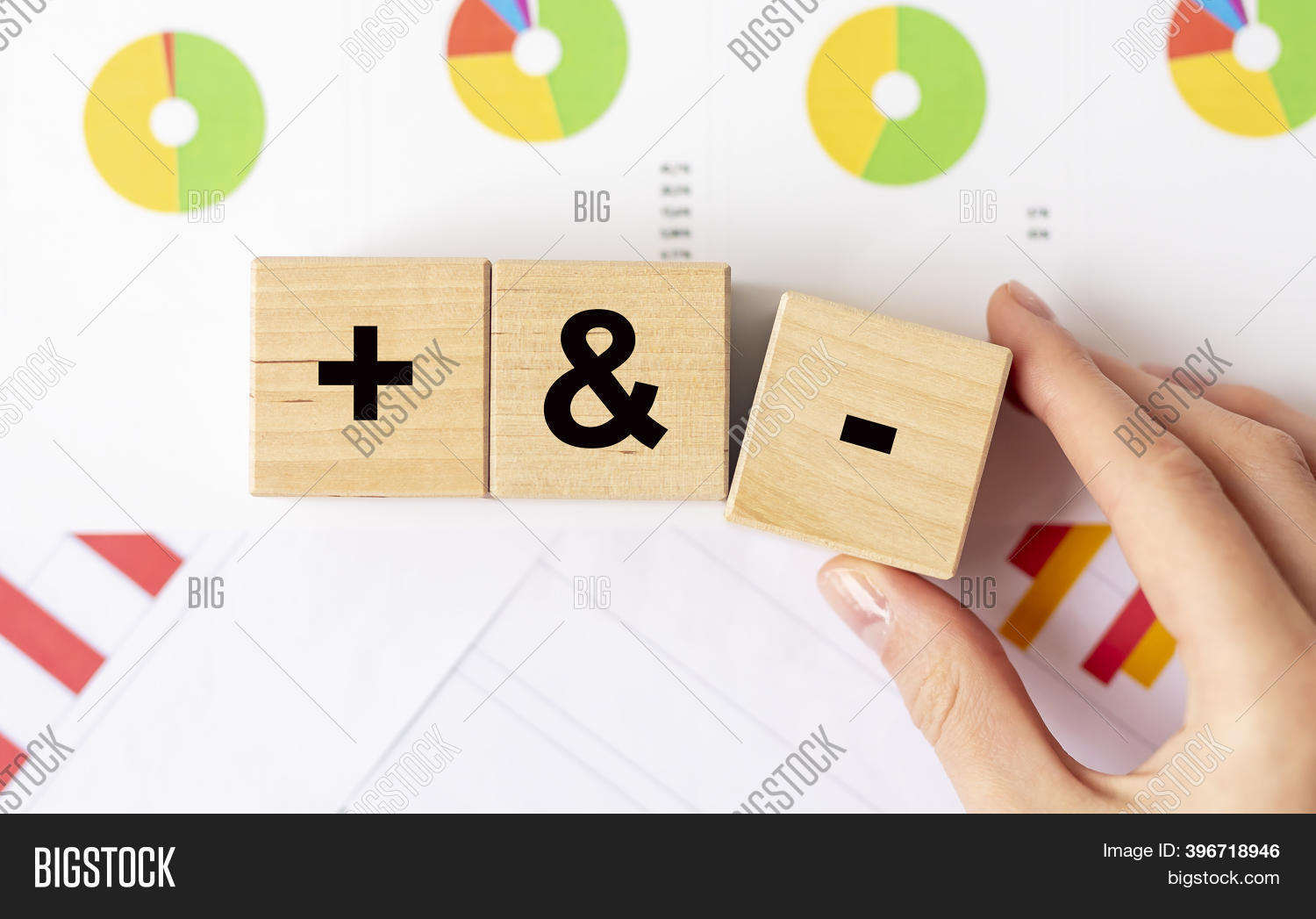 Minus Vs Plus Signs, Image & Photo (Free Trial) | Bigstock